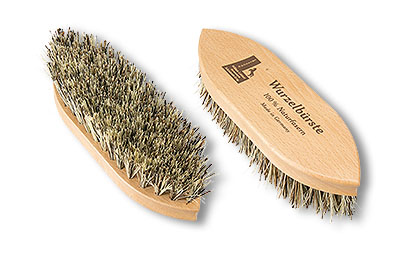 coarse grooming mud brush