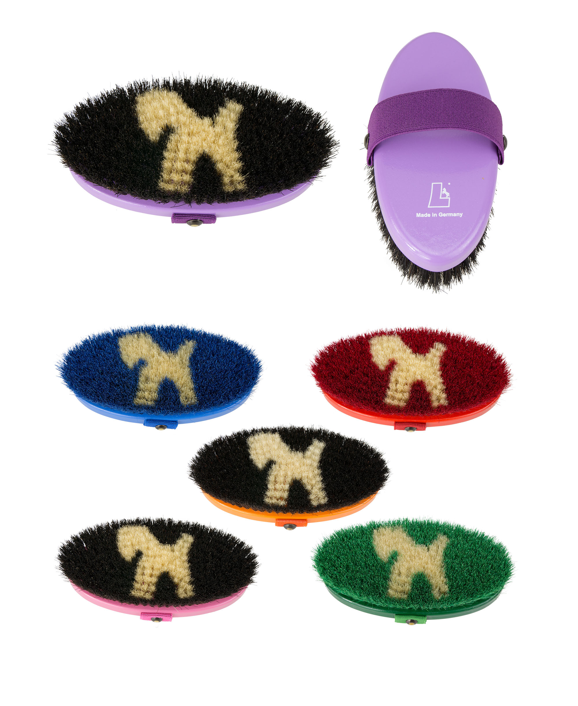 Leistner Brosse Brillant Poils de Chevaux 65mm 