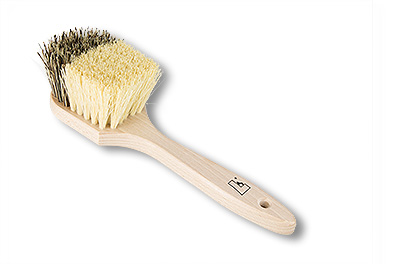 hoof wash brush with handle