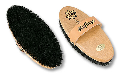 horse grooming brush Haflinger