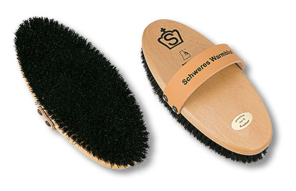 horse grooming brush Schweres Warmblut