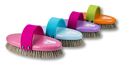 »Feltie« high quality mixed bristles, beechwood 4 colours, felt-belt