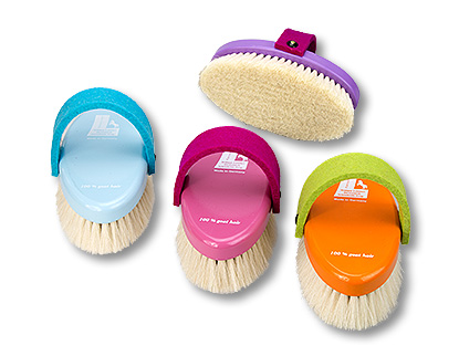 Feltie horse grooming brush small size with felt belt