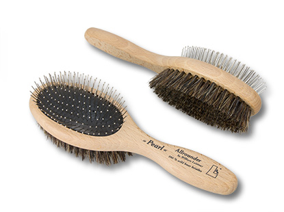 Allrounder universal brush hair brush for the rider doublesided