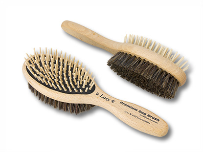 Premium Dog Brush Detangle Duo