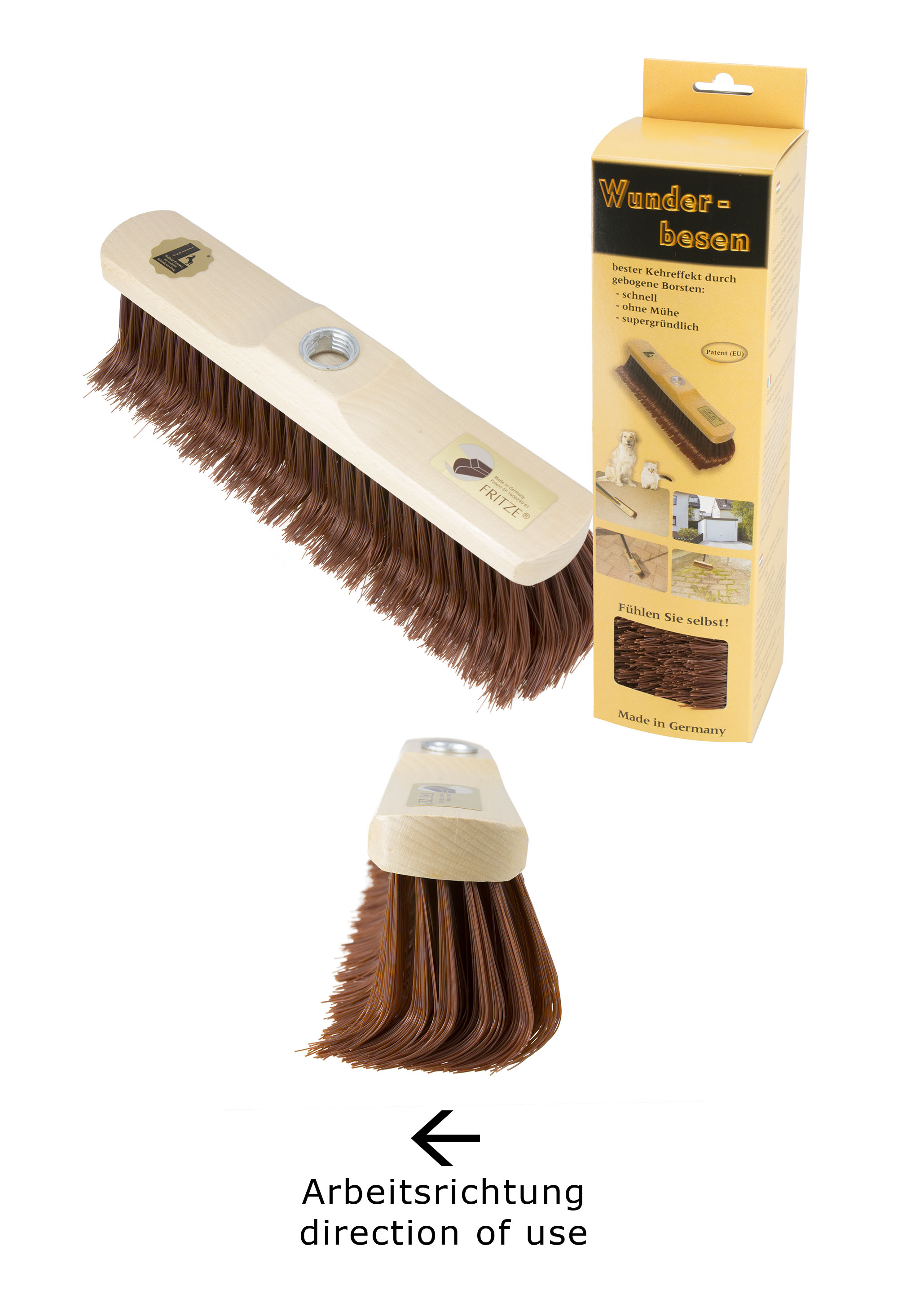 Brosse anti-bouloche laine Wunderbürste William Leistner